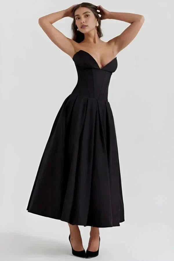 Scarlett Corset Midi Dress