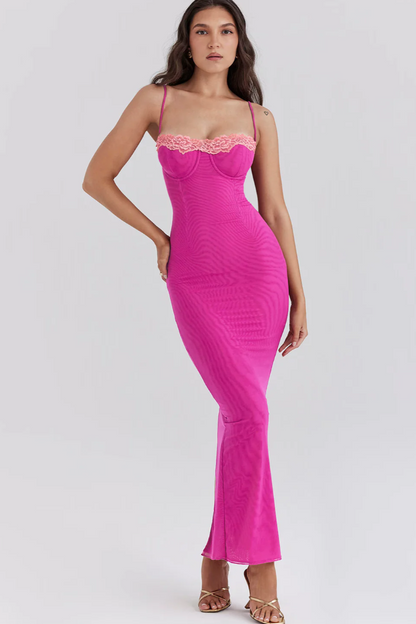 Sienna Lace Maxi Dress
