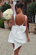 Victoria Bow Mini Dress