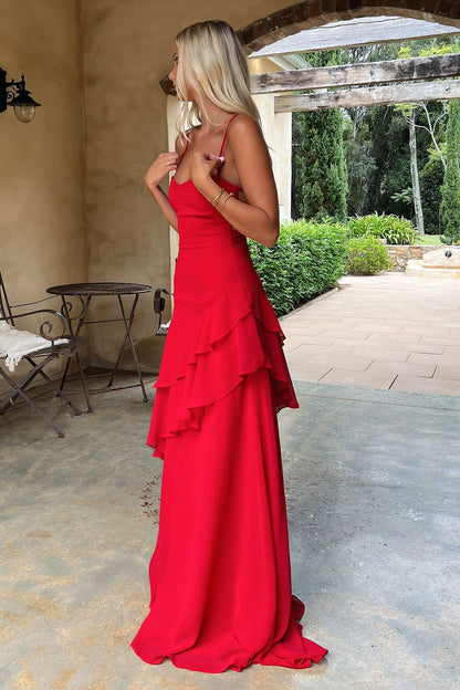 Anais Tiered Ruffle Maxi Dress