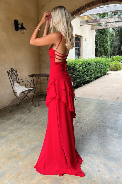 Anais Tiered Ruffle Maxi Dress