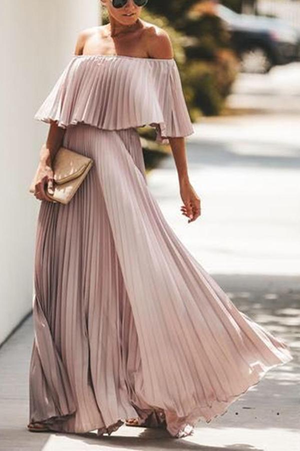 Arabella Ruffle Tiered Maxi Dress