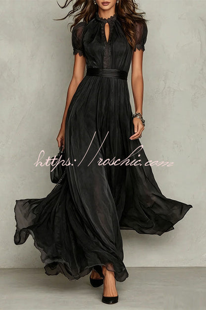 Ophelia Chiffon Maxi Dress