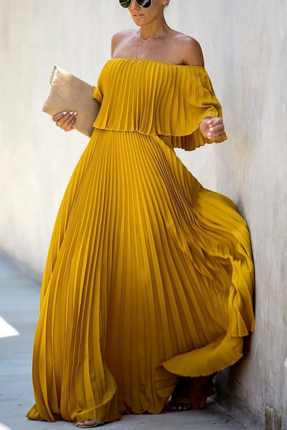 Arabella Ruffle Tiered Maxi Dress