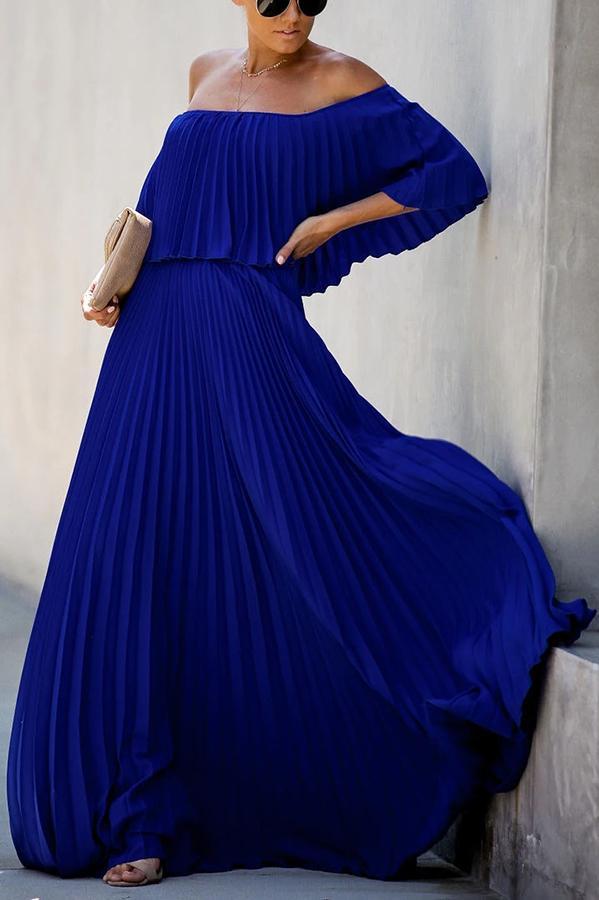 Arabella Ruffle Tiered Maxi Dress