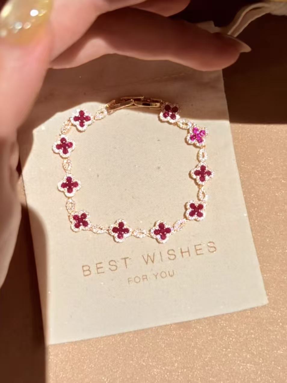 Ruby Bracelet
