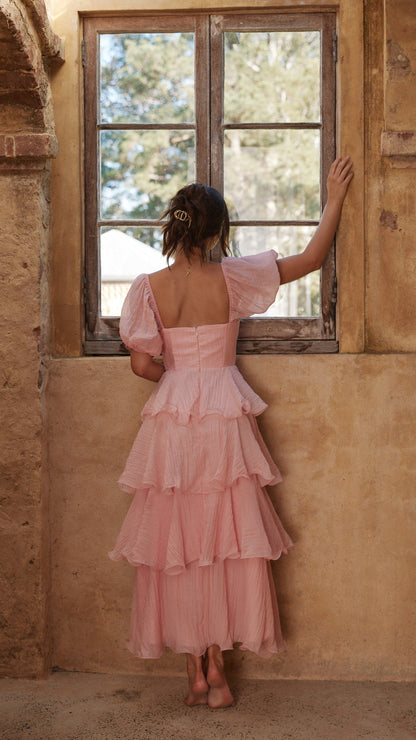 Lanelle Pink Maxi Dress