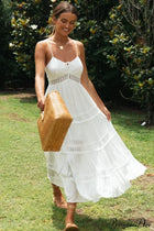 Isabelle Lace Panel Maxi Dress