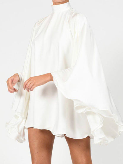 Valentina High-Neck Backless Mini Dress