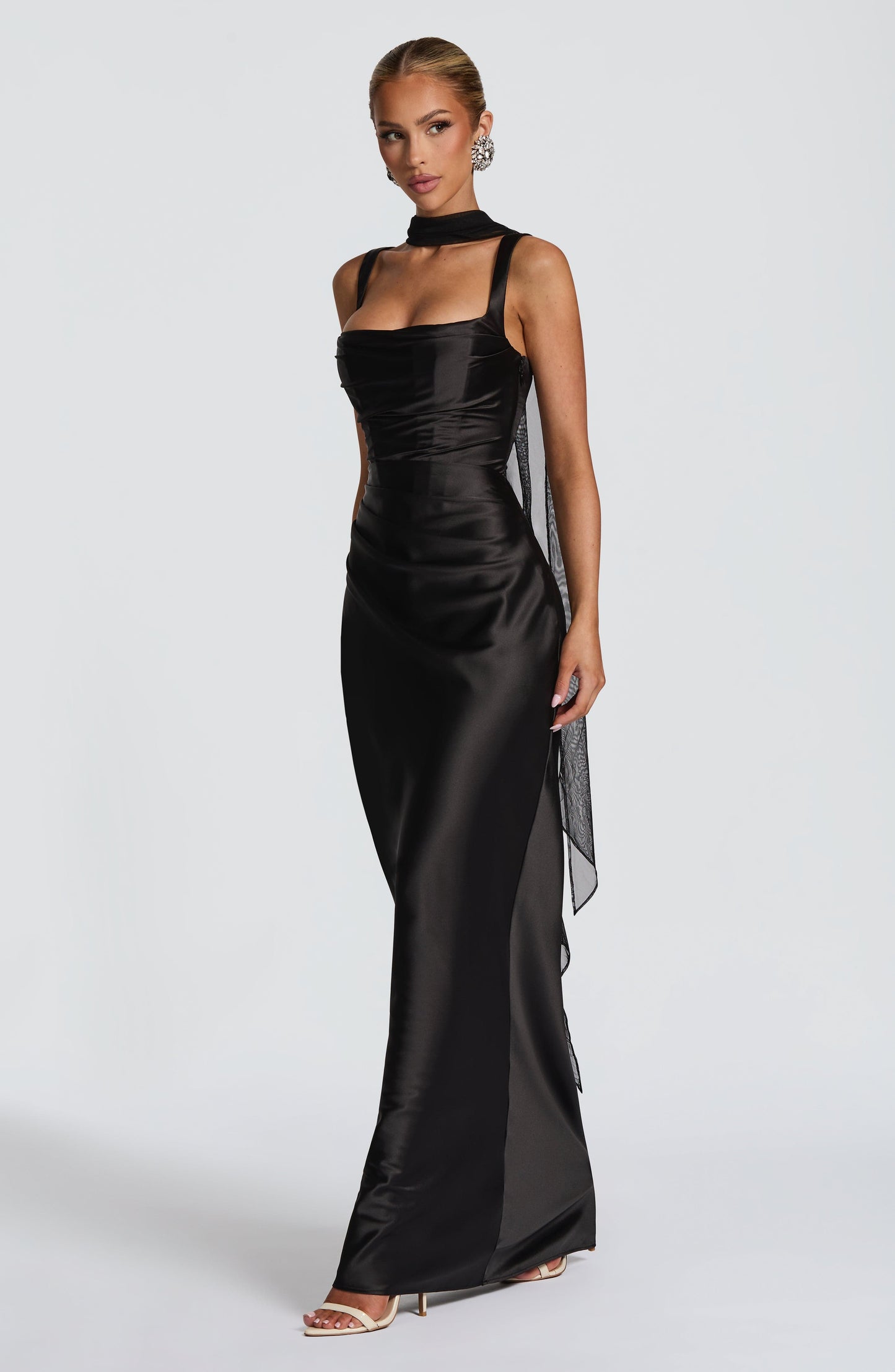 Calanthe Sparkle Maxi Dress