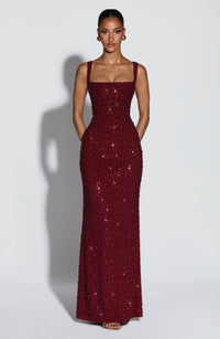 Burgundy Sparkle