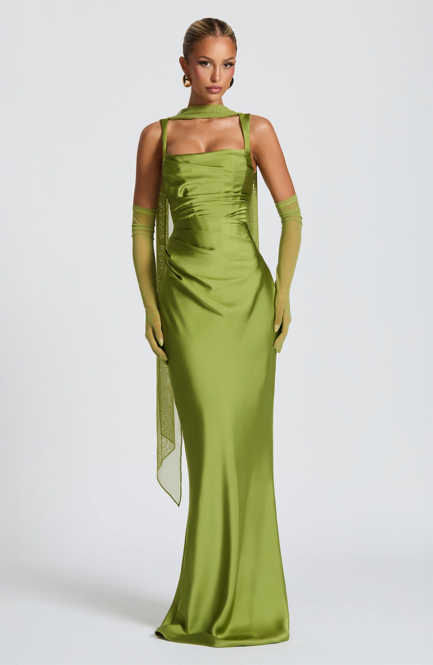 Calanthe Sparkle Maxi Dress