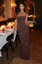 Calanthe Sparkle Maxi Dress