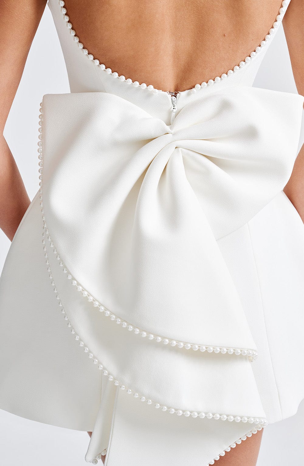 ELEANOR BOW MINI DRESS