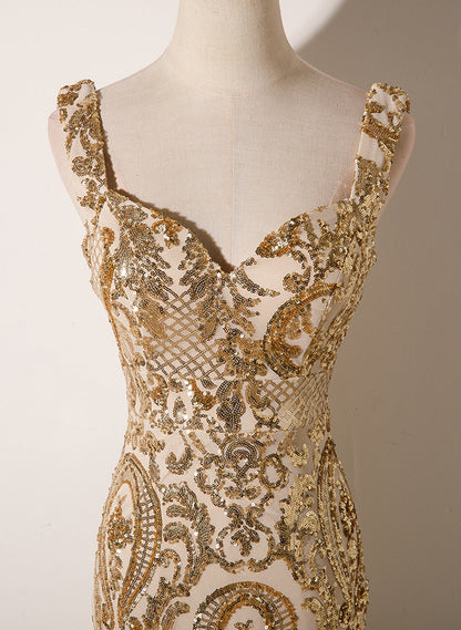 Celeste Sequin Mermaid Gown