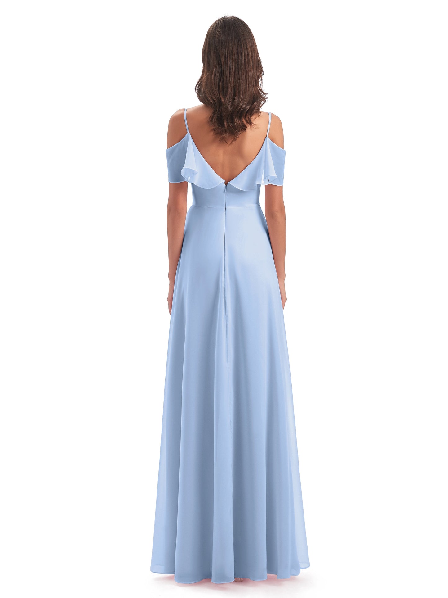 Miya Ruffle A-Line Wedding Dress
