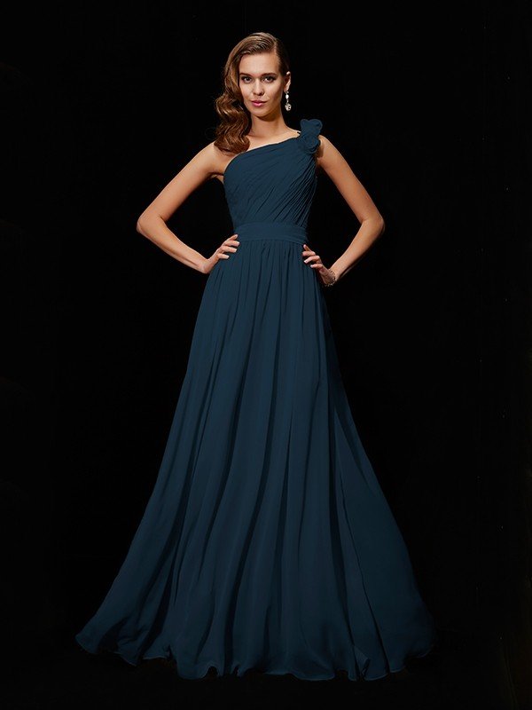 Margot One-Shoulder Chiffon Bridesmaid Dress