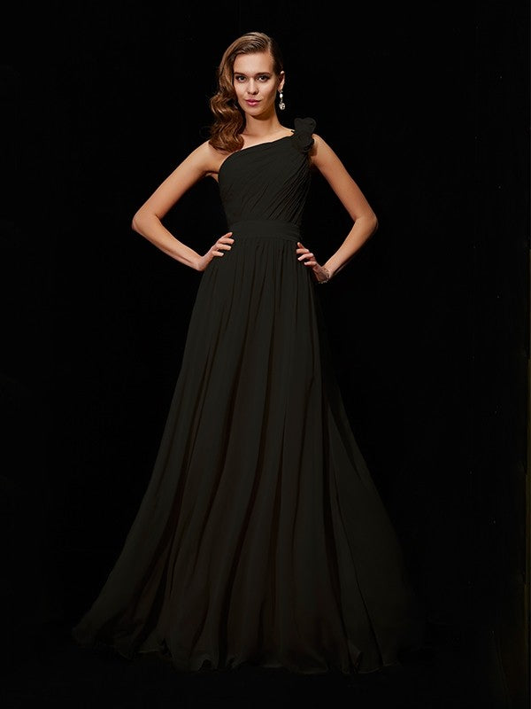 Margot One-Shoulder Chiffon Bridesmaid Dress