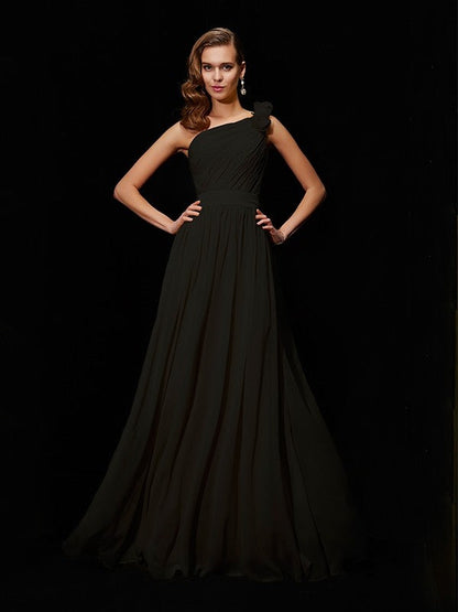 Margot One-Shoulder Chiffon Bridesmaid Dress