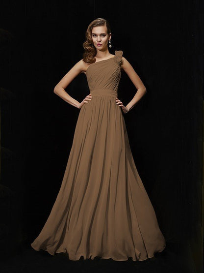 Margot One-Shoulder Chiffon Bridesmaid Dress