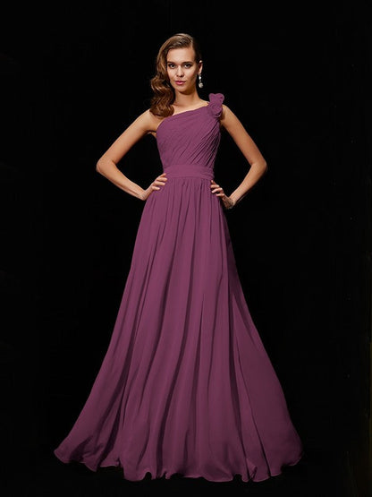 Margot One-Shoulder Chiffon Bridesmaid Dress