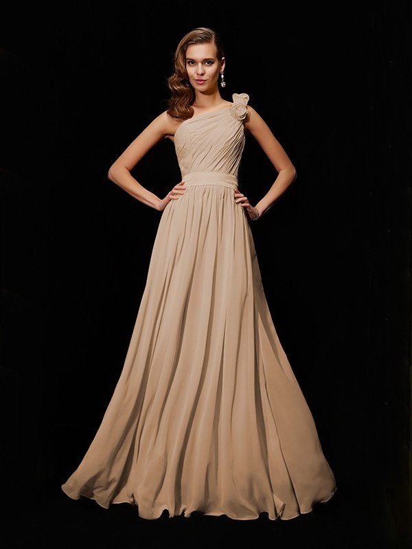 Margot One-Shoulder Chiffon Bridesmaid Dress