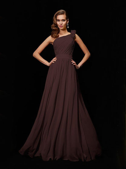 Margot One-Shoulder Chiffon Bridesmaid Dress