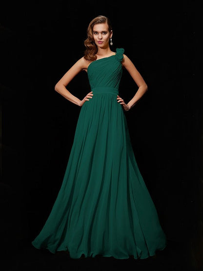 Margot One-Shoulder Chiffon Bridesmaid Dress