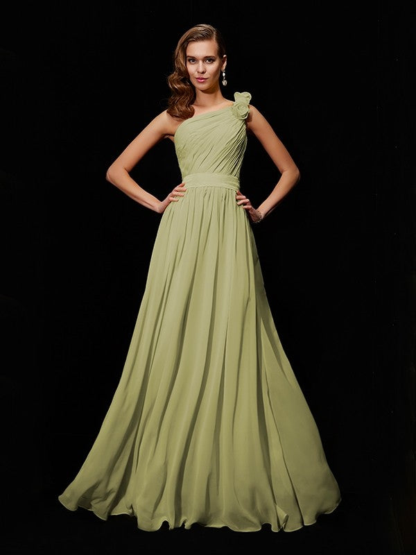 Margot One-Shoulder Chiffon Bridesmaid Dress