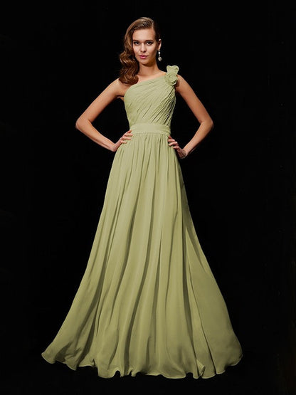 Margot One-Shoulder Chiffon Bridesmaid Dress