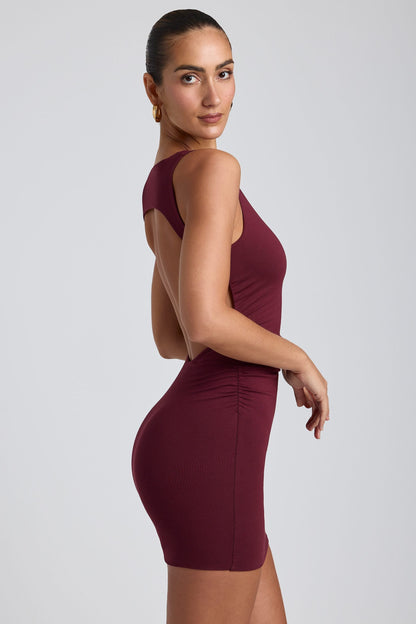 Celeste Modal Open-Back Mini Dress