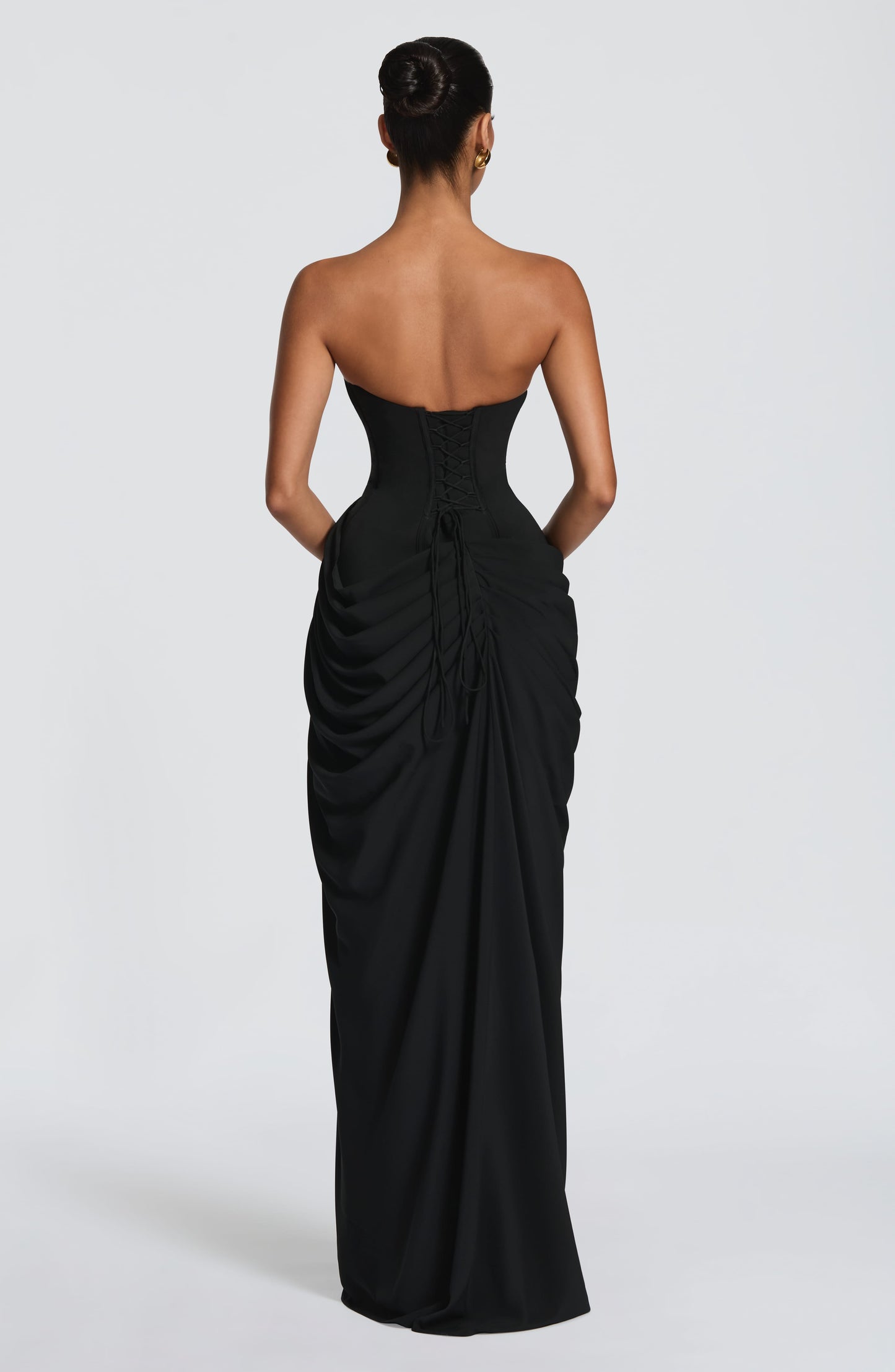 Cyra Black Maxi Dress