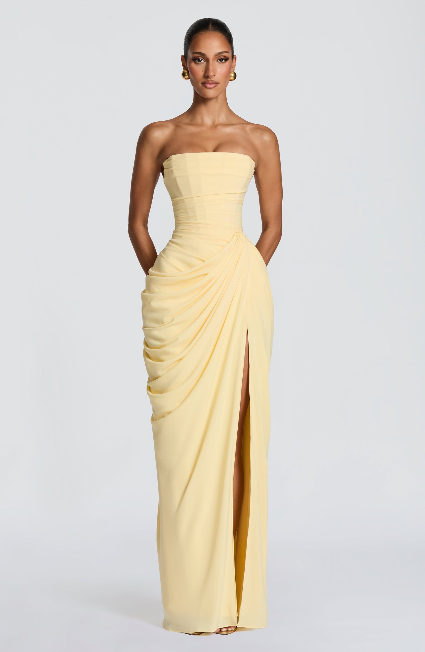 Cyra Black Maxi Dress
