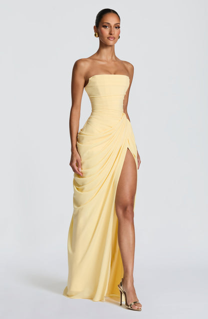 Cyra Black Maxi Dress