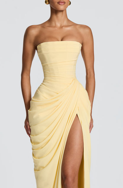 Cyra Black Maxi Dress