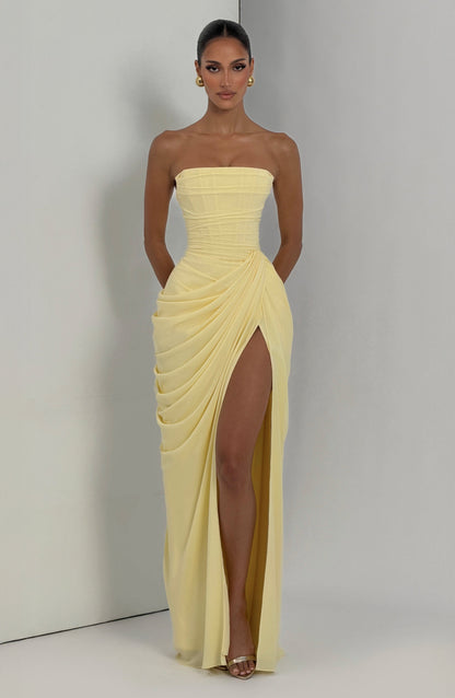 Cyra Black Maxi Dress