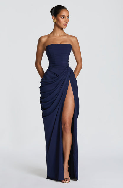 Cyra Black Maxi Dress