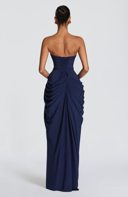 Cyra Black Maxi Dress