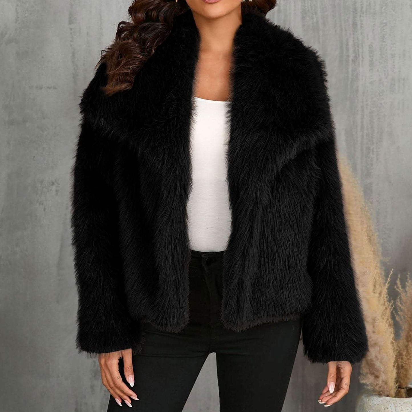 Lacey Fur Coat