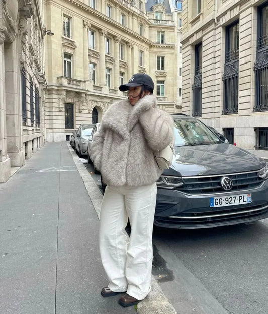 Lacey Fur Coat