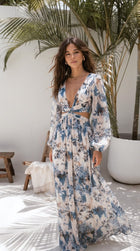 Owyn Linen Maxi Dress