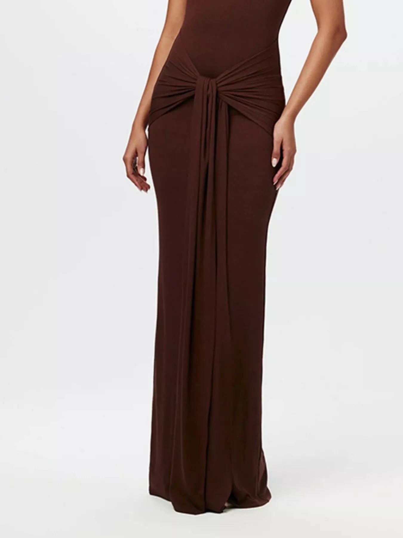 Celestine Knot Front Maxi Dress