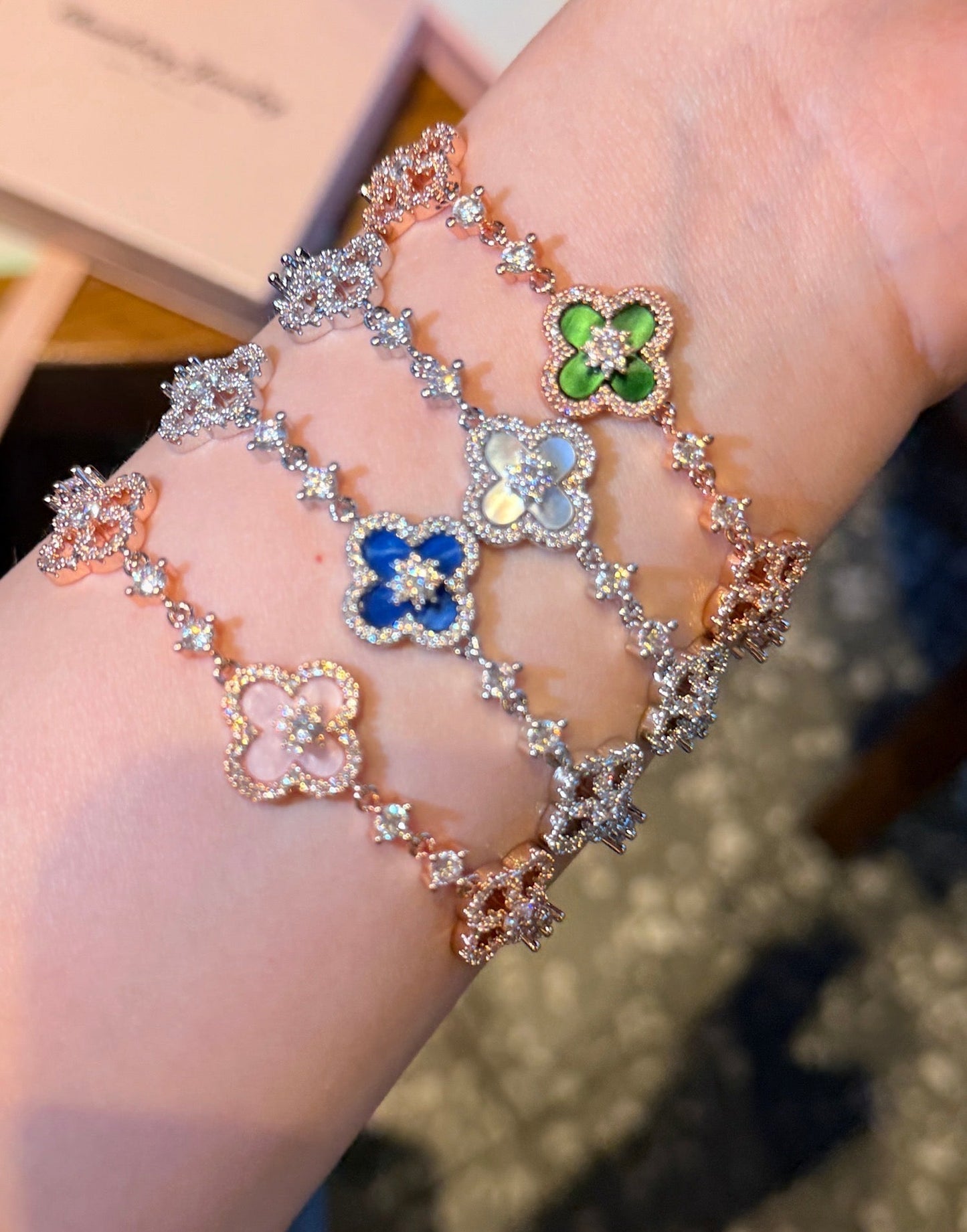 Green Cleef Bracelet