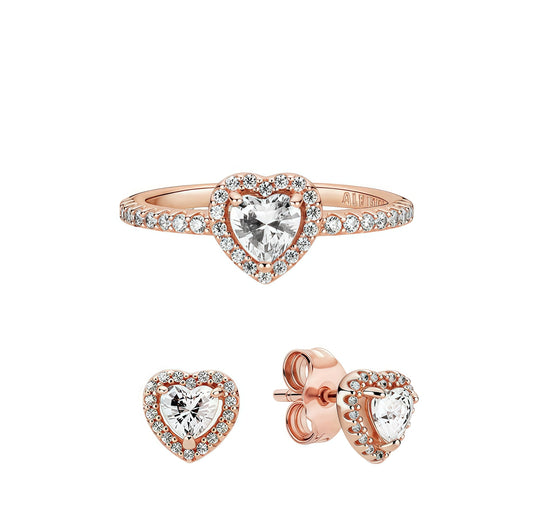 Sparkling Heart Ring collection