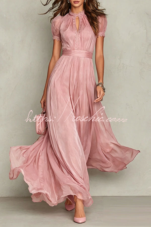 Ophelia Chiffon Maxi Dress