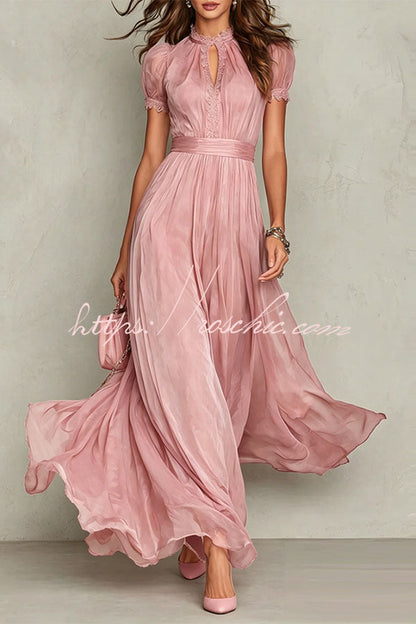 Ophelia Chiffon Maxi Dress