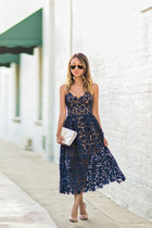 Celeste Lace Ankle Dress