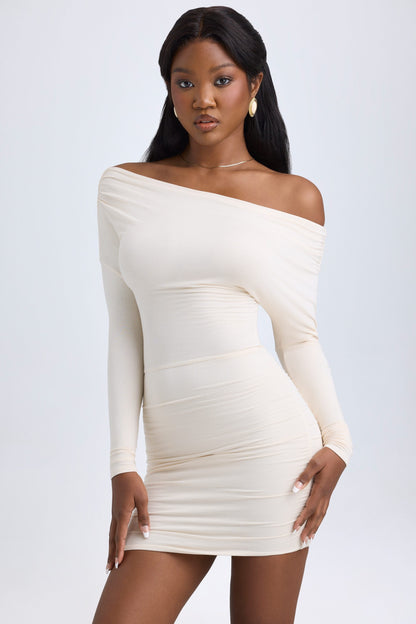 Oriana Modal Off-Shoulder Mini Dress
