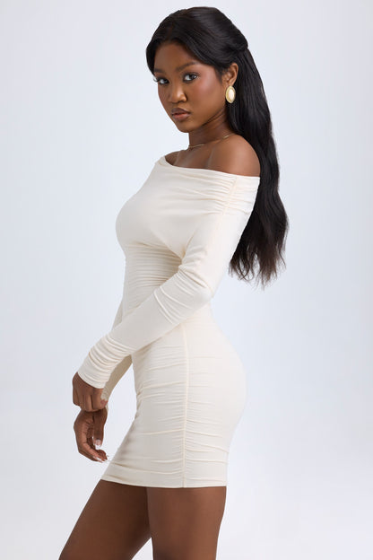 Oriana Modal Off-Shoulder Mini Dress