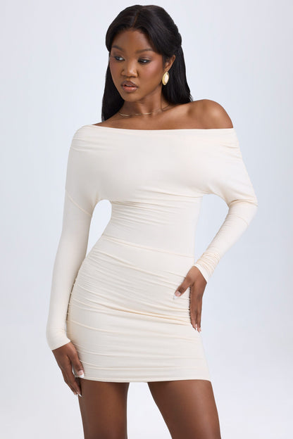 Oriana Modal Off-Shoulder Mini Dress